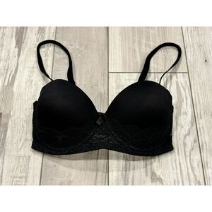 Auden black push up bra size 32D